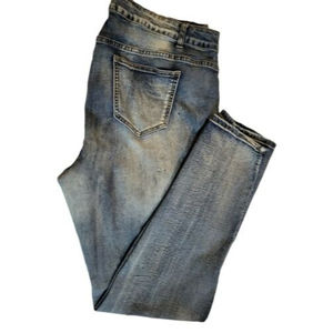 Ashley Stewart Womens Straight Leg Jeans 20R